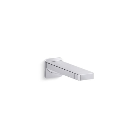 Kohler Parallel Wall-Mount Bath Spout 23510-CP